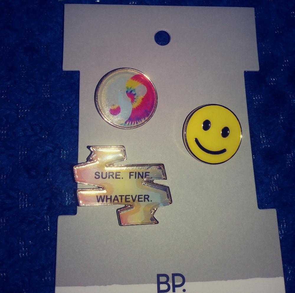 New Enamel Pins 3 pack